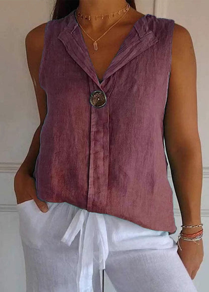 Style Green V Neck Patchwork Solid Chiffon Top Summer