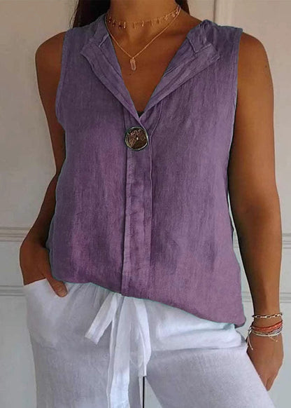 Style Green V Neck Patchwork Solid Chiffon Top Summer