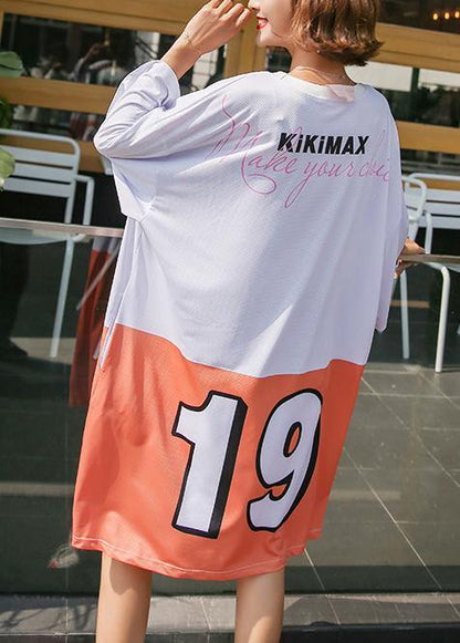 Style photo color Cotton dresses loose summer Dress - SooLinen