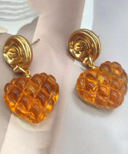 Stilvolle blaue Tropfenohrringe aus Sterlingsilber mit überzogenem Kristall „Love“