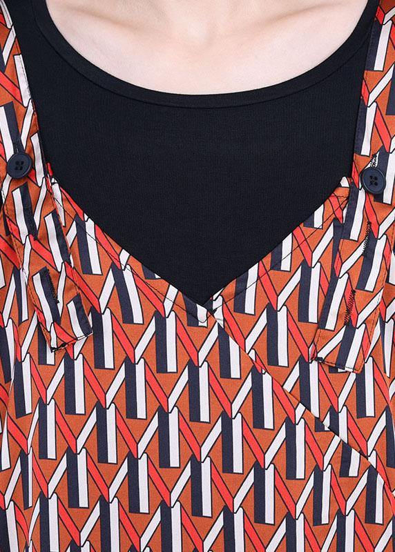 Summer Jumpsuit floral + Milk T-Shirt Two Piece Set - SooLinen