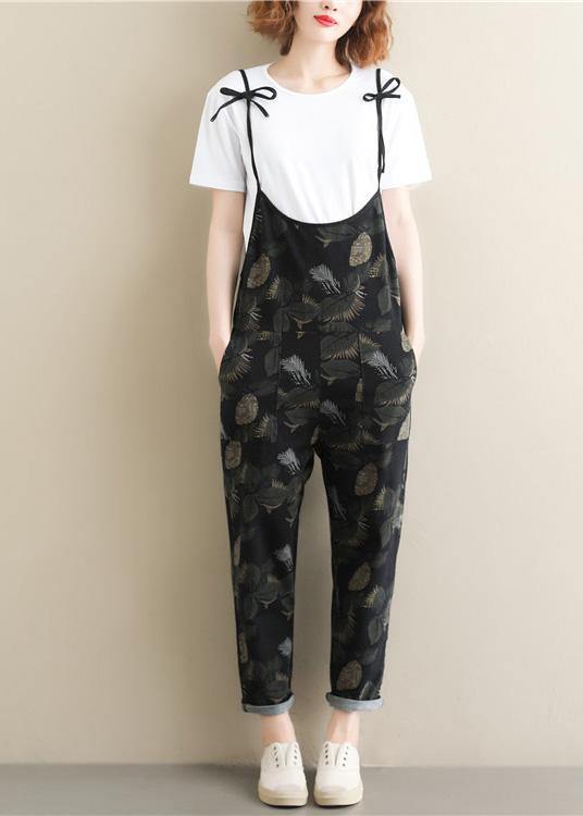 Summer large size loose thin strap pants knit casual pants long pants - SooLinen