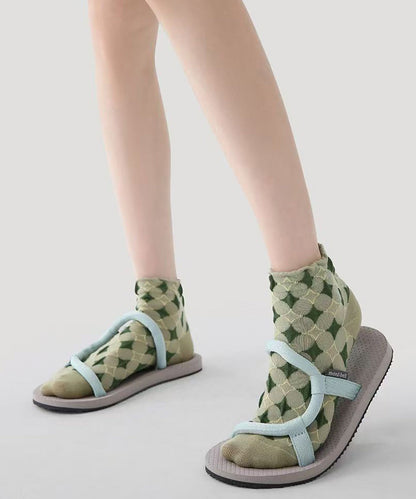Sweet Fashion Jacquard Cotton Low Cut Socks