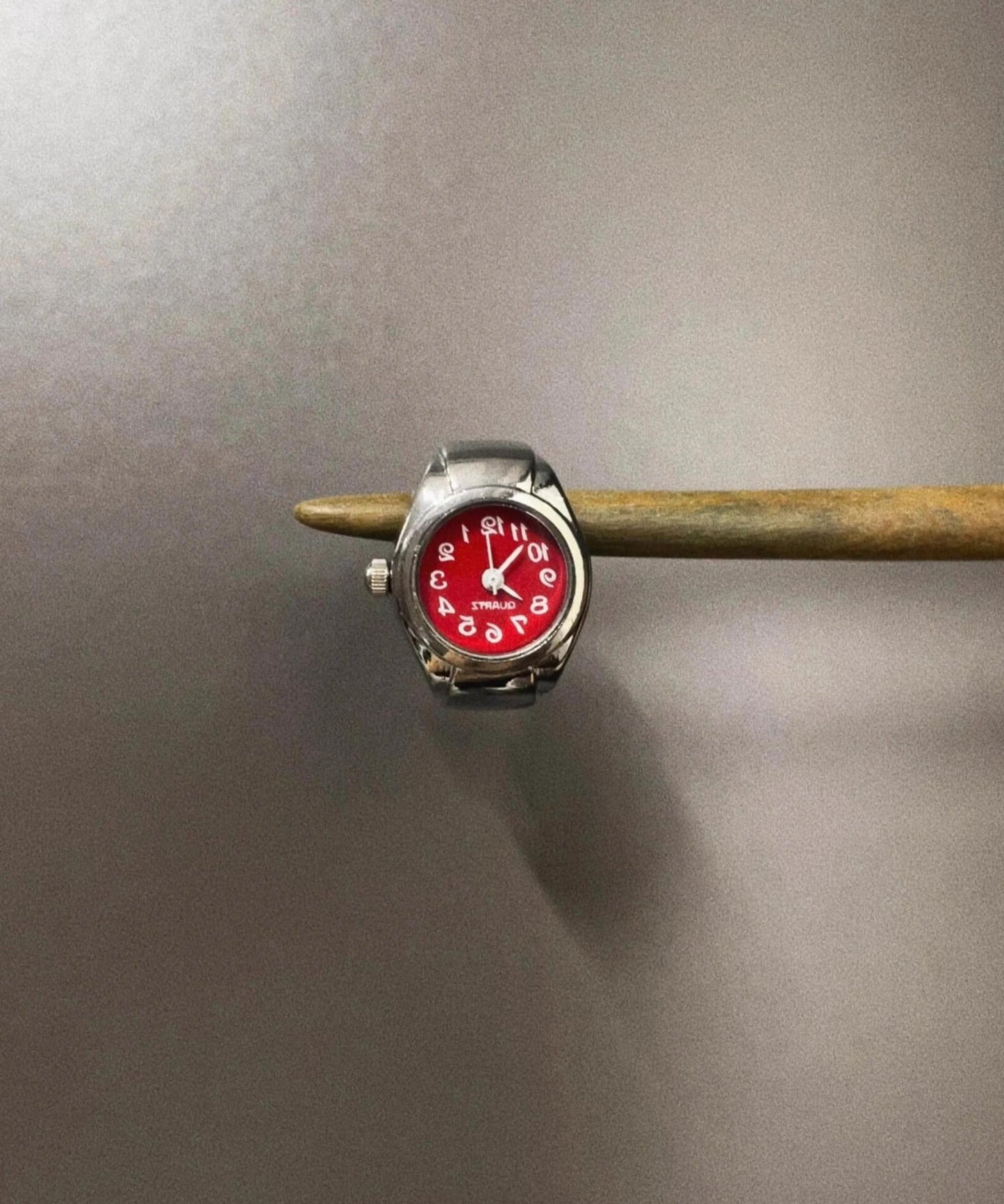 Anillos medievales únicos de acero inoxidable azul con tapa abatible