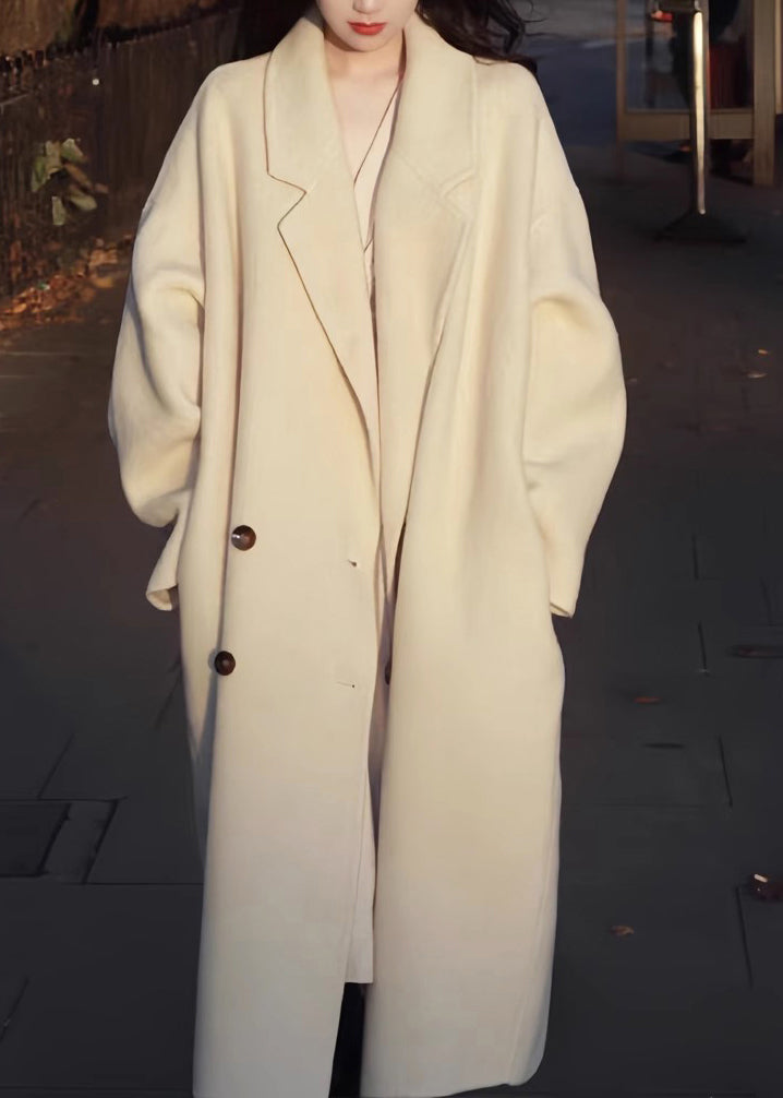 Einzigartige, übergroße, zweireihige Wollmäntel für den Winter