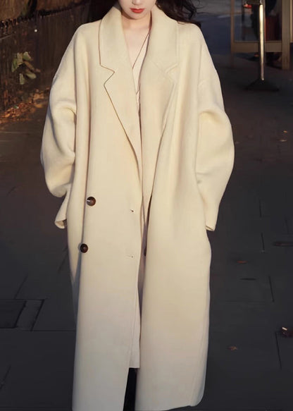 Einzigartige, übergroße, zweireihige Wollmäntel für den Winter