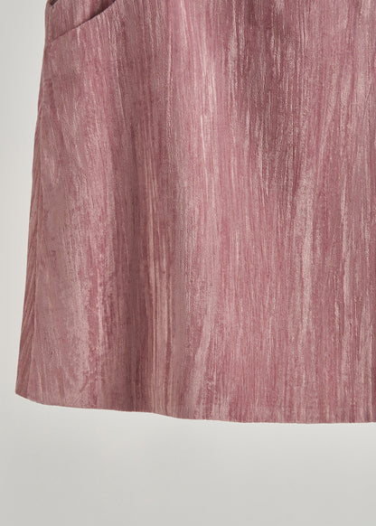 Einzigartige Seidenvelourswesten mit Rosenmuster für den Frühling