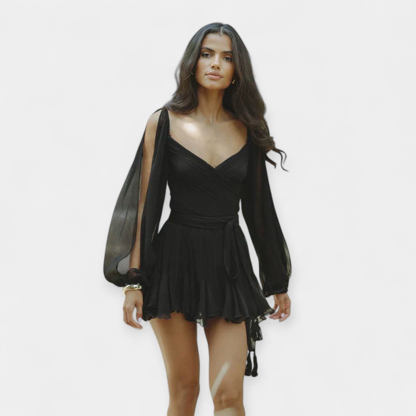 Romantic Short-Sleeved Dress for Every Occasion