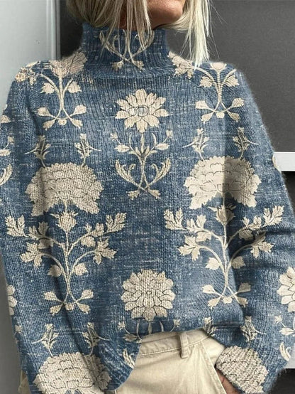 Warmer und eleganter Rollkragenpullover