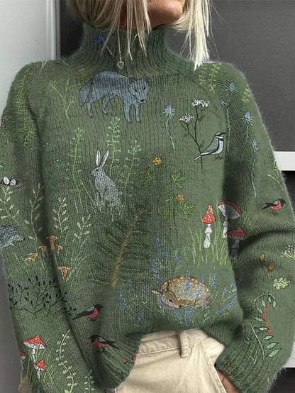 Warmer und eleganter Rollkragenpullover