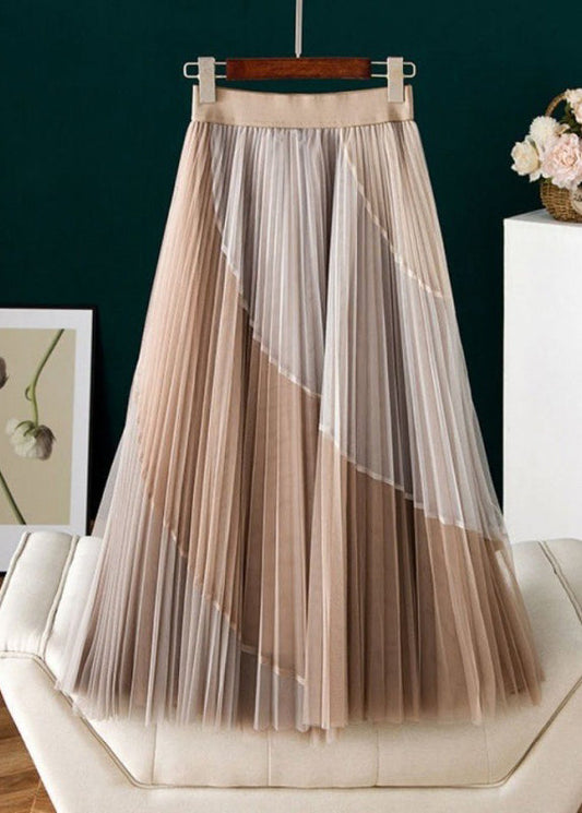 Vintage Lila Lässiger Druck Plissee Herbströcke