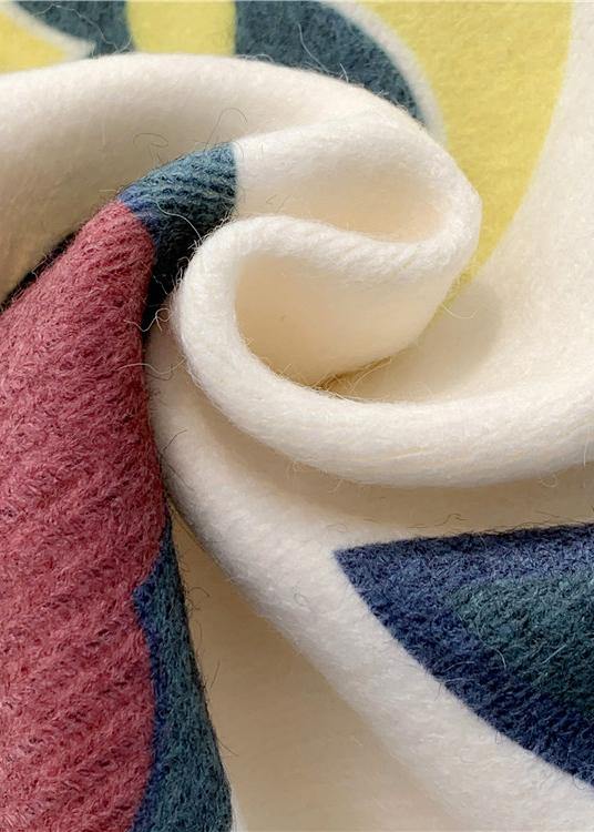 Winter o neck Sweater fall Wardrobes plus size beige print Tejidos knitted dress - SooLinen