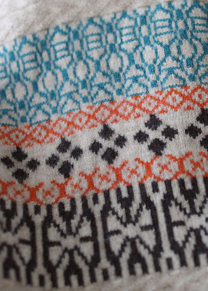 Frauen Beige Taste Gestrickte Mit Kapuze Mäntel