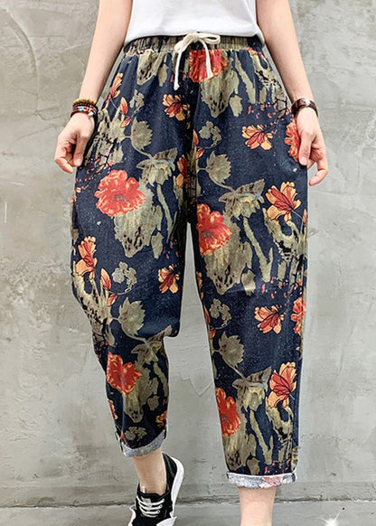 Pantalones cortos con lazo en la cintura y cuadros blancos y negros para mujer