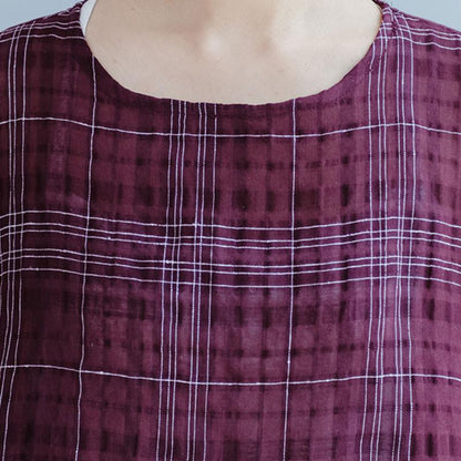 Frauen Casual Gitter Lose Sommer Schnürung Schwarzes Kleid