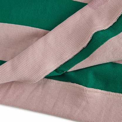 Damen Kleid Lässige Lose Gestreifte Kleider