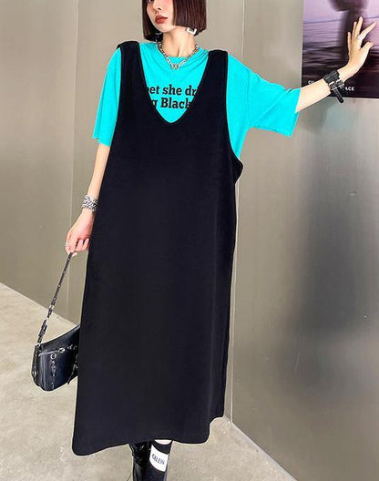 Women Green O-Neck Graphic Cotton Summer Top - SooLinen