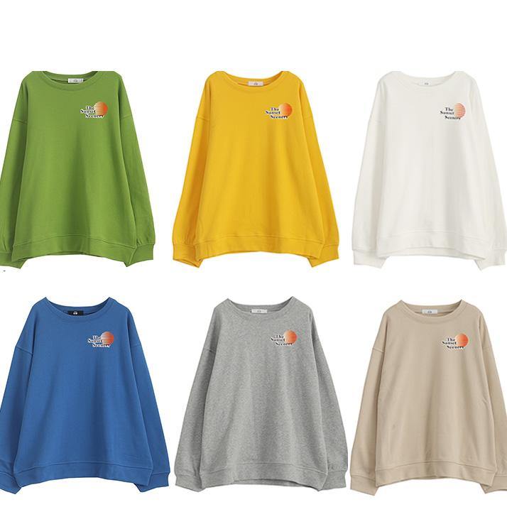 Women fall cotton o neck Long Shirts Fabrics white top - SooLinen