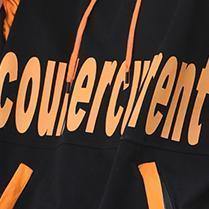 Women o neck cotton summer tunics for women Sewing orange Letter blouses - SooLinen