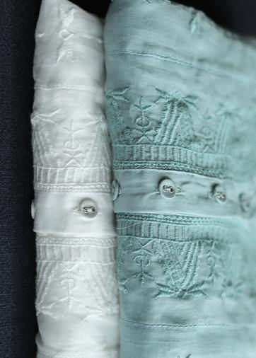 Women summer v neck cotton clothes For Women white short shirt - SooLinen