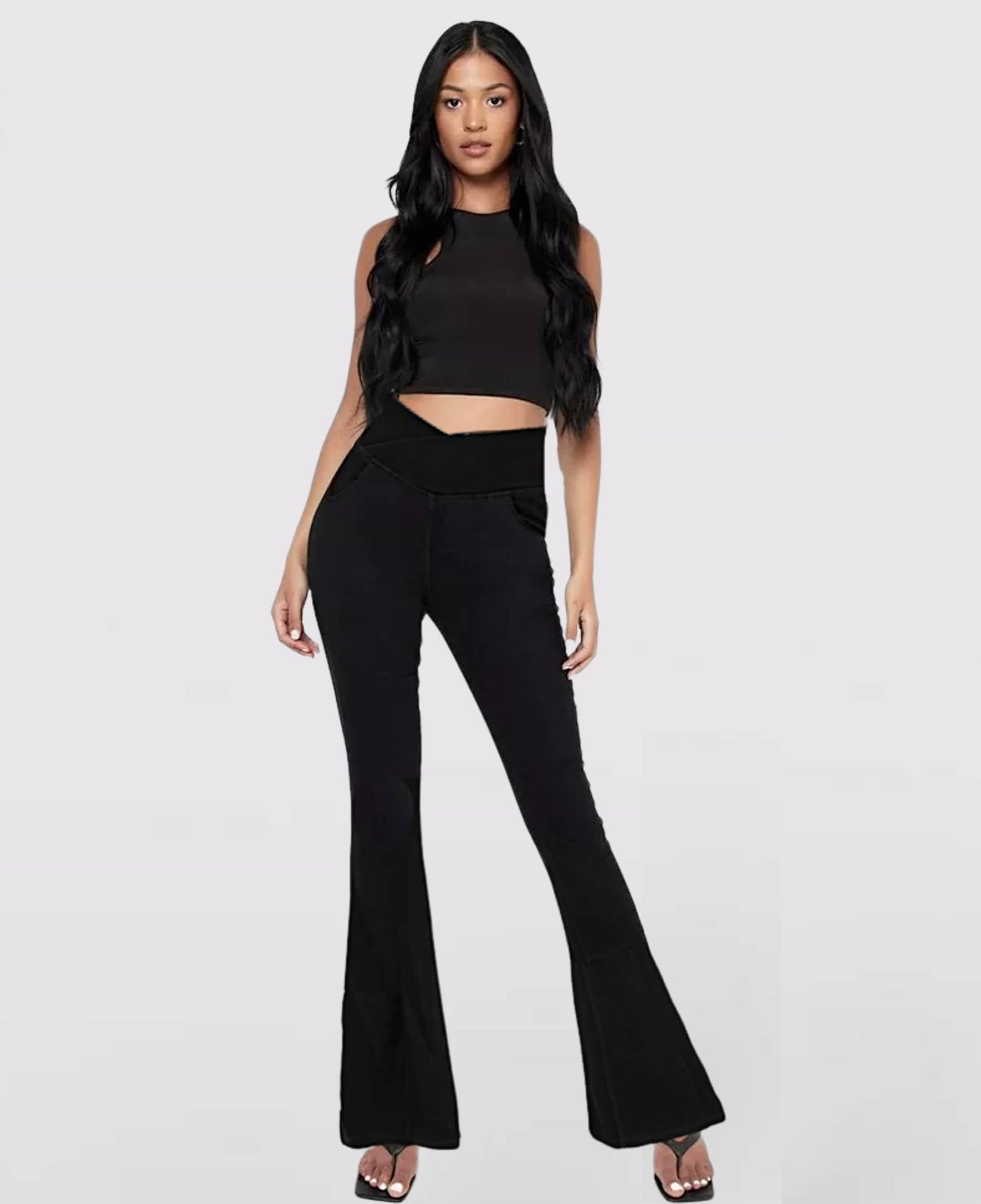 Crossed High Waist Jeans [LAST DAY OF SALE 🔥]