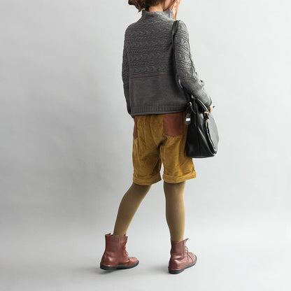 Herbst dicke graue Wollpullover mit Zopfmuster, klobige Oversize-Strickoberteile in lässiger, warmer Optik