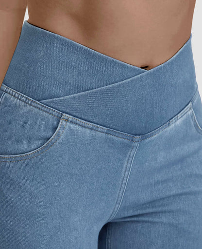 Crossed High Waist Jeans [LAST DAY OF SALE 🔥]