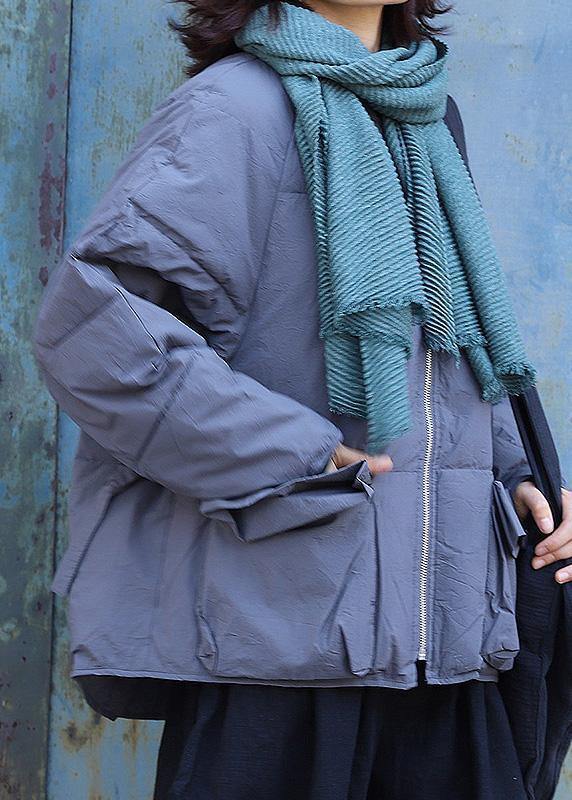 blue warm sold color women casual scarves - SooLinen