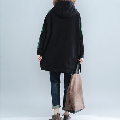 Boutique schwarz baumwolle tops plussize baumwolle kleidung stickerei baumwolle t-shirt