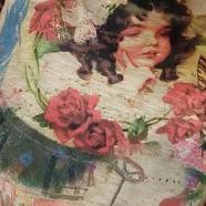 Cartoon-Print Damen neues Baumwoll-T-Shirt Oversize wilde Langarmshirts gemütlich Herbst 2024