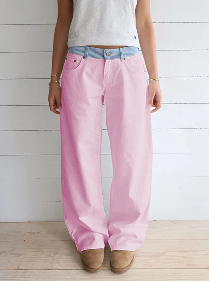 🔥Adjustable Wide Leg Jeans