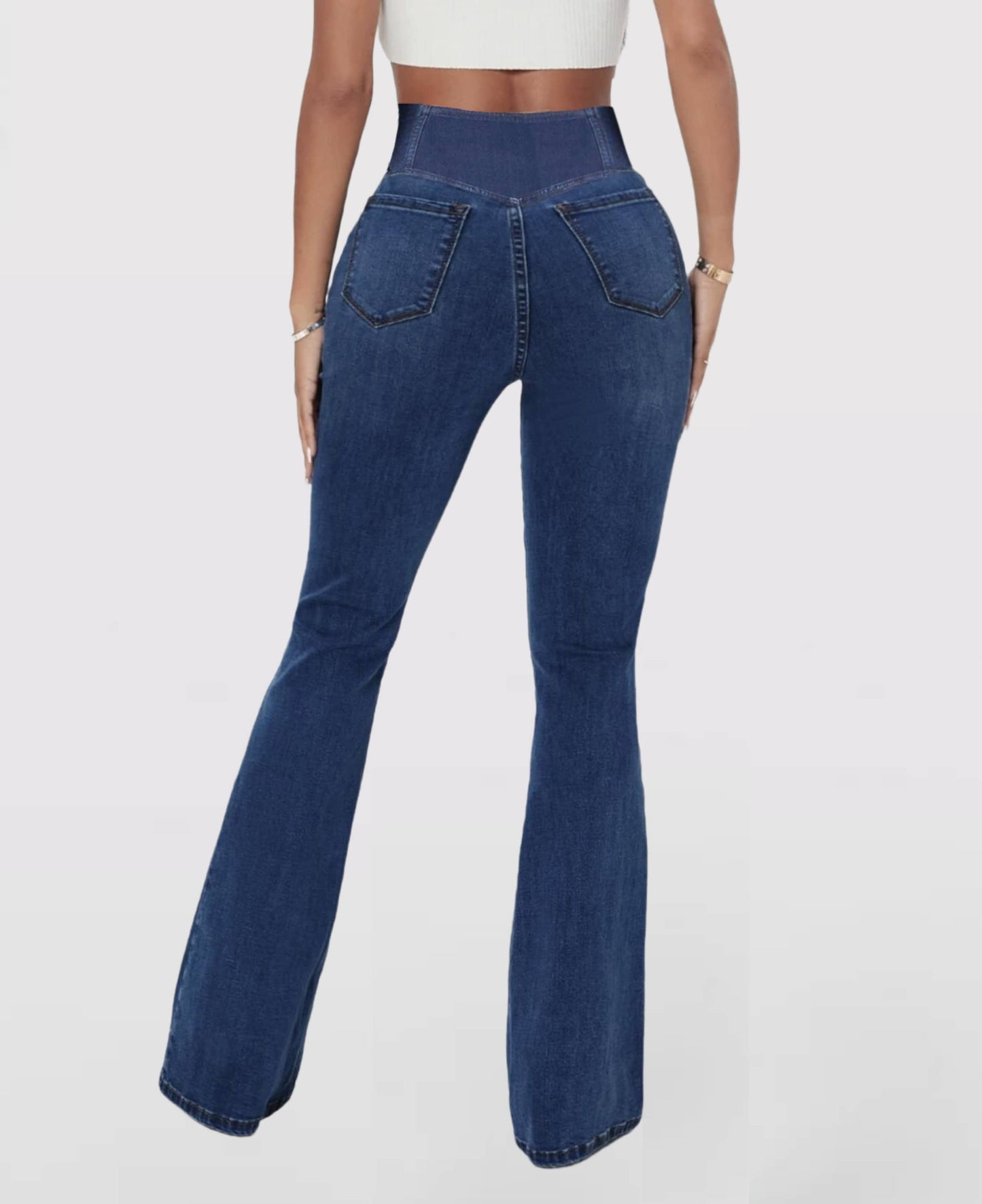 Crossed High Waist Jeans [LAST DAY OF SALE 🔥]