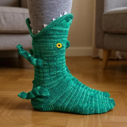 🎄3D Knit Animal Socks