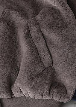 diy hooded Fashion winter coats women blouses khaki Midi outwears - SooLinen