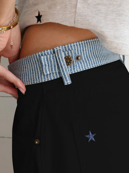 🔥Adjustable Wide Leg Jeans