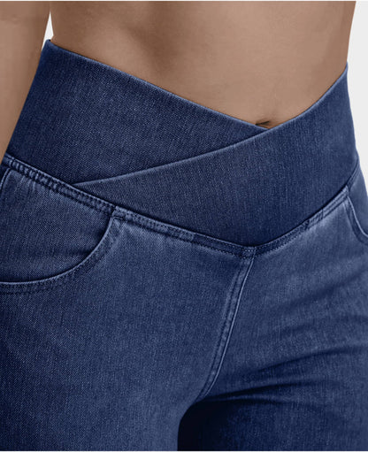 Crossed High Waist Jeans [LAST DAY OF SALE 🔥]