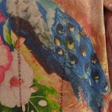 eleganter Vintage-Pullover für Damen in Übergröße mit Phoenix-Print und langen Ärmeln