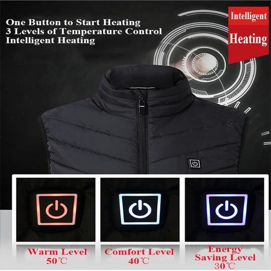 GRAPHENE HEATED VEST JACKET - SooLinen