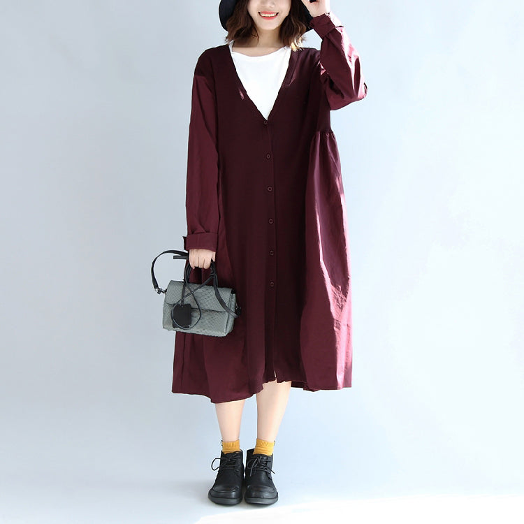 lila lässige Patchwork-Strickjacken aus Seide und Baumwolle, Oversize, lange Ärmel, lange Oberbekleidung