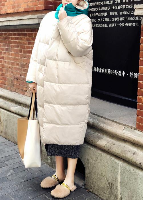 fine green patchwork warm winter coat plus size hooded two ways to wear fine overcoat - SooLinen